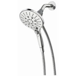 Engage Magnetic Shower Head, Handheld, Chrome, 5.5-In. Dia.