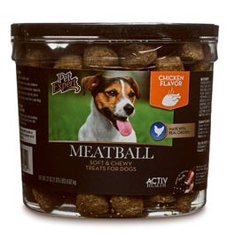 Dog Treats, Chicken Meatballs, 22-oz.
