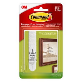 Picture-Hanging Strips, 6-Pk.