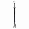 Fireplace Tongs, Black, 37-In.