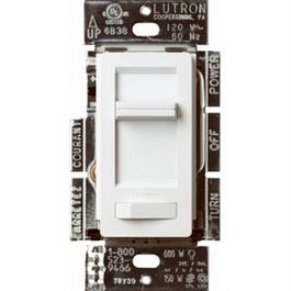 Dimmer Switch, White, 150-Watt