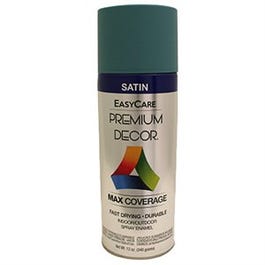 Premium Decor Spray Paint, Sea Seeker Satin, 12-oz.