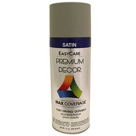 Premium Decor Spray Paint, Fossil Satin, 12-oz.