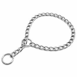 Dog Collar, Extra Heavy Weight Chain, Large, 26-In.