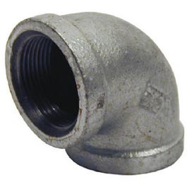 Galvanized Pipe Fitting, Equal Elbow, 90 Degree, 1/2-In.