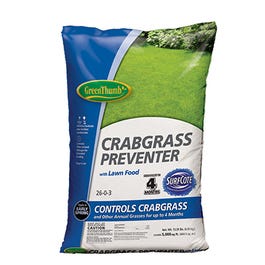 Crabgrass Preventer Plus Lawn Food, 26-0-3 Formula, 5,000-Sq. Ft. Coverage