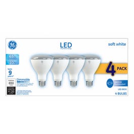 LED Flood Light Bulb, 650 Lumens, 10-Watts, 4-Pk.