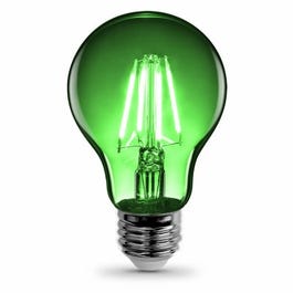 LED Light Bulb, Green, 3.6-Watts