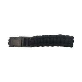 Paracord 550 Nylon Bracelet, Black