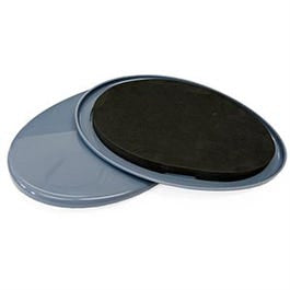 Furniture Sliders, Reusable, Oval, 5-3/4 x 8-1/8-In., 4-Pk.