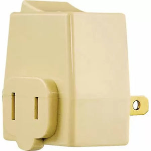 Eaton Cooper Wiring  Ivory Plug In Switch, 15 Amp, 120 Volt
