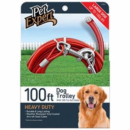 Dog Trolley, Heavy Weight, 100-Ft.