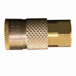 Compression Coupler, T-Style, Female, 1/4-In. NPT
