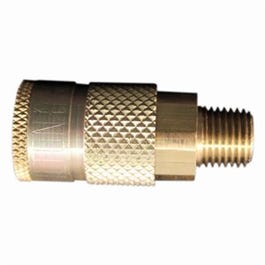 Compression Coupler, T-Style, Male, 1/4-In. NPT
