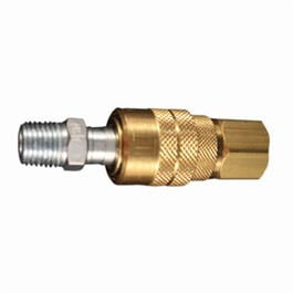 Compression Coupler & Plug Kit, M-Style, 1/4-In. NPT