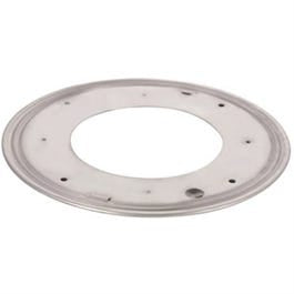 Lazy Susan Swivel Plate, Round, 12-In.