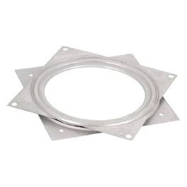Lazy Susan Swivel Plate, Square, 6-In.
