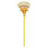 Deluxe Bamboo Rake, Flexible Tines, 10-In.