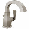 Lakewood High Arc Lavatory Faucet, Single Faucet, Brushed Nickel