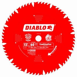 Circular Saw Blade, 60-Tooth, 12-In.
