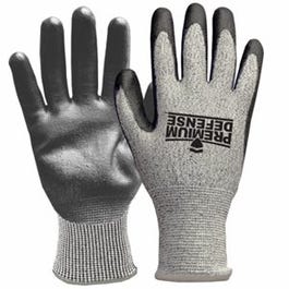 Cut-Resistant Work Gloves, Gray, Men's XL