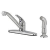 Kitchen Faucet With Spray, Single Lever, Chrome