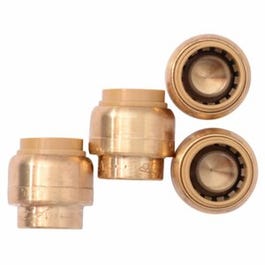 Pipe Fitting, End Stop, 1/2-In., 4-Pk.