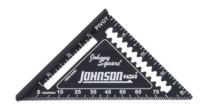 Johnson Level 4.5" Johnny Square® Professional Easy-Read™ Finish Square