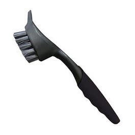 Cleaning Brush With Scraper, Iron With Nylon Bristles