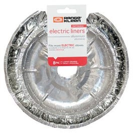 Electric Stove Foil Bib Liners, 8-Ct.