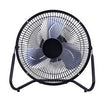 High-Velocity Personal Fan, 3-Speed, Black, 9-In.