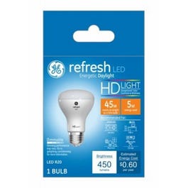 LED Refresh HD Bulb, R20, Daylight, 450 Lumens, 5-Watt