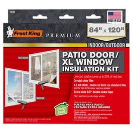 Patio Door Insulation Kit, Heavy-Duty, 84 x 120-In.