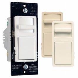 CFL/LED Decorator Dimmer Switch, Wide Slide, 450-Watts