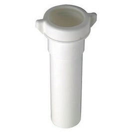 Lavatory Kitchen Drain Extension Tube, Plastic, 1.25 or 1.5-In. O.D. x 8-In.