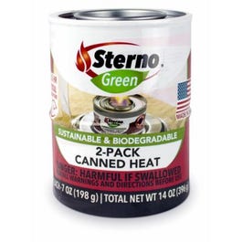 Canned Heat, 2.25-Hours, 2-Pk. of 6.1-oz. Cans