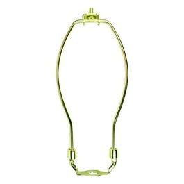 Lamp Harp, Polished Brass, 8-In.