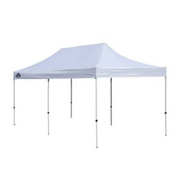Commercial Canopy, 3 Heights, White, 10 x 20-Ft.