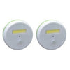 LED Puck Light, Motion-Activated, 3 AAA Batteries, 2-Pk.