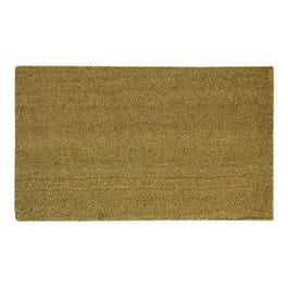 Coir Doormat, Skid-Resistant, 18 x 30-In.