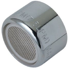 Faucet Aerator, Female, Chrome-Plated Brass, 55/64-In. x 27-Thread