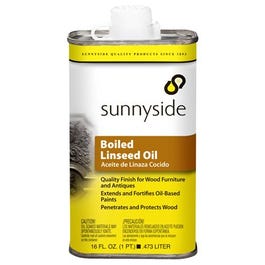 Boiled Linseed Oil, 1-Pt.