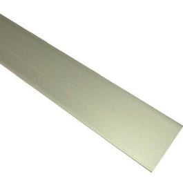 Flat Aluminum Bar, 1/4 x 1 x 96-In.