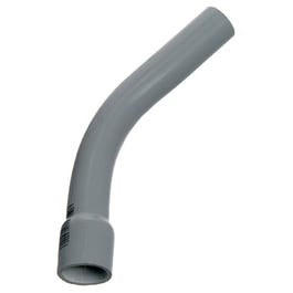 Conduit Fitting, PVC Belled End Elbow, 45 Degree, 1-1/4-In.