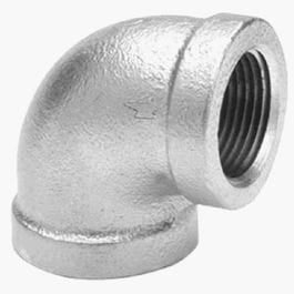 Pipe Fitting, Galvanized Elbow, 90-Degree, 3/8-In.