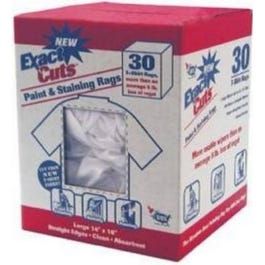 30-Count 14 x 16-Inch Paint & Stain Rags