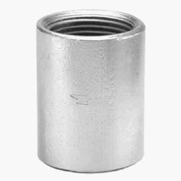 Pipe Fitting, Galvanized Merchant Coupling, 1-1/2-In.
