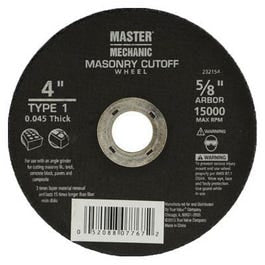 Masonry-Cutting Wheel, 4 x .045 x 5/8-In.