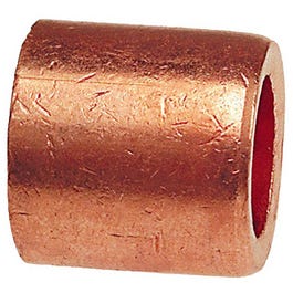 Pipe Fitting, Wrot Copper Flush Bushing, 3/4 x 1/2-In.