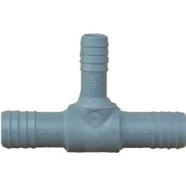 Pipe Fitting, Plastic Insert Tee, 1-1/4-In.